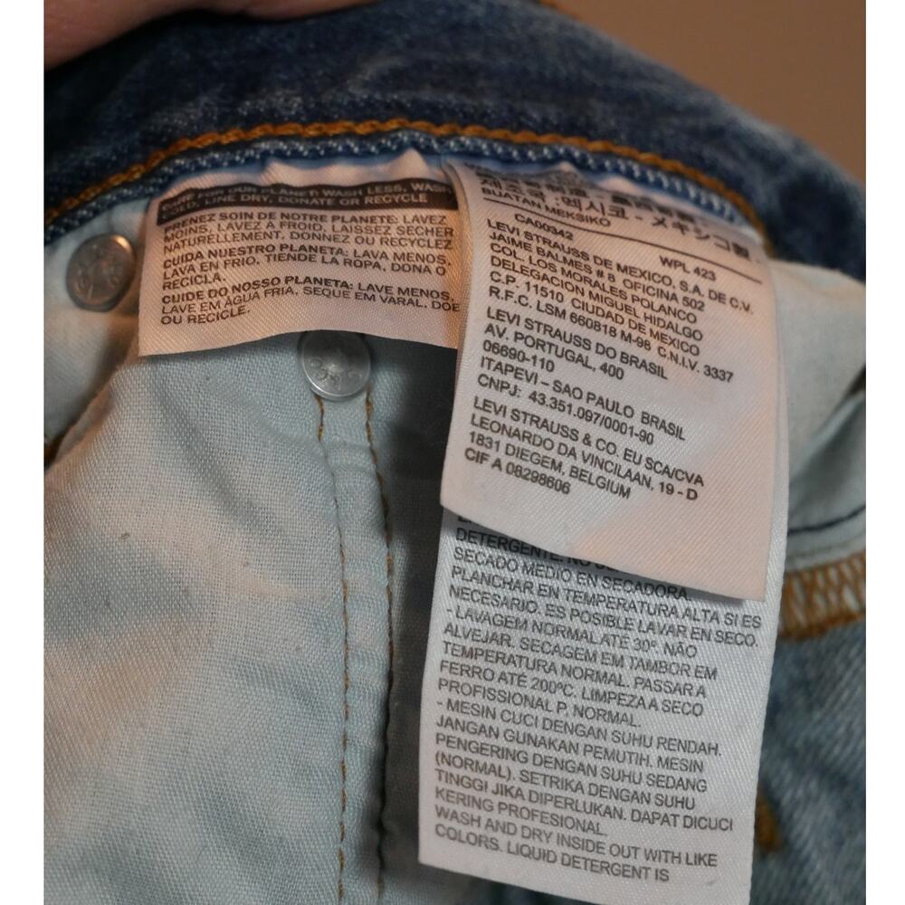 Levi's 501 Jean Shorts 26W - Picture 3 of 4